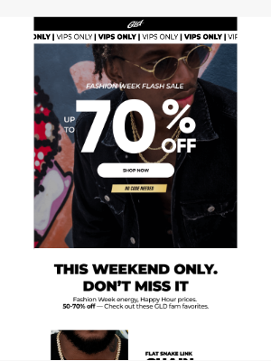 The GLD Shop - Your all-access pass.🔥
