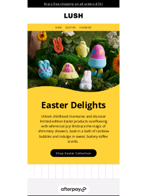Lush North America - The NEW Easter Collection 🐰