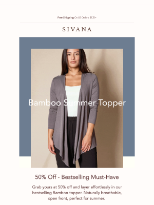 Sivana - 🔥 Half Price. Today Only.