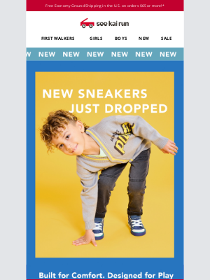 See Kai Run - Fresh Fall Sneakers for Fast Little Feet