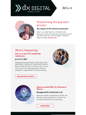 Deluxe - DX Digital Newsletter — May 2025