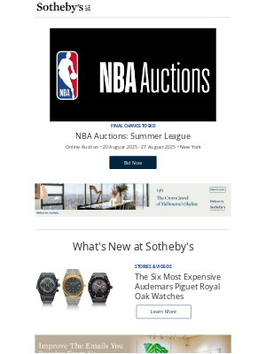 sothebys - NBA Auctions: Summer League
