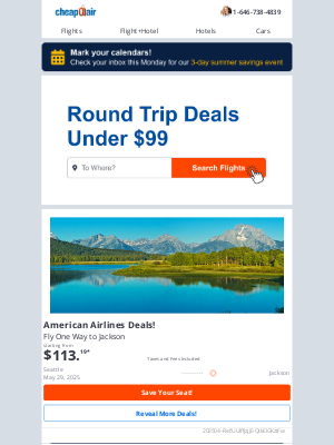 CheapOair - ✈ American Airlines Deals! Fly from $113.19