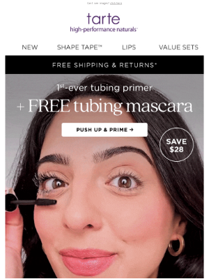 Tarte Cosmetics - did somebody say FREE 👀
