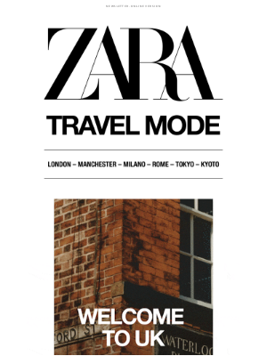 Zara USA - TRAVEL MODE – Discover the new experience at Zara