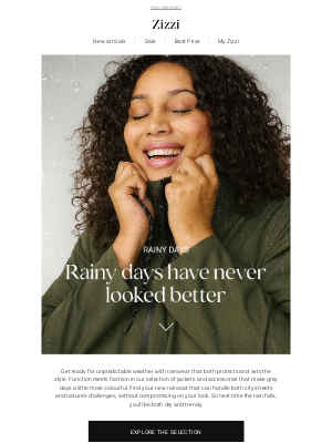 Zizzi Fashion - Dressed for rainy days ☂️