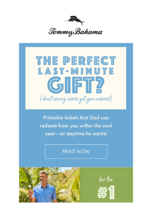 Tommy Bahama - The Easiest Last-Minute Gift for Dad