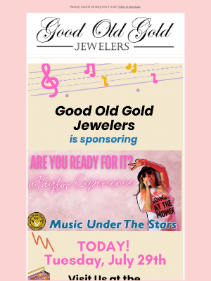 Good Old Gold - Join Us Tonight!  Music Under The Stars ⭐️