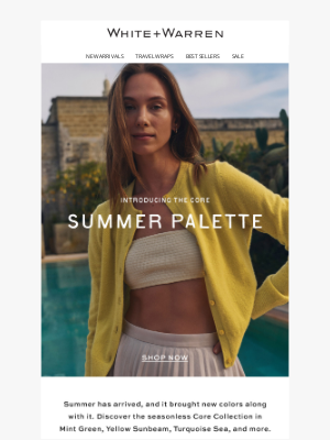 White + Warren - New Core Colors Are Here