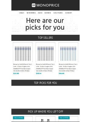 Monoprice - Don’t Miss These Personalized Picks