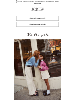 J.Crew Factory - Just in: new arrivals for cooler days