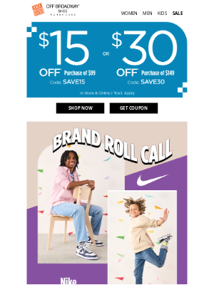 Rack Room Shoes - Up to $30 OFF the Must-Have Brands