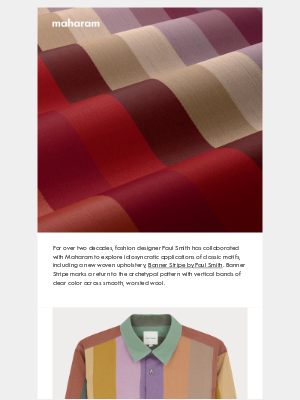 Maharam - Banner Stripe by Paul Smith