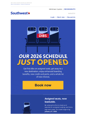 Southwest Airlines - New island destination, new choices—book 2026 travel NOW.