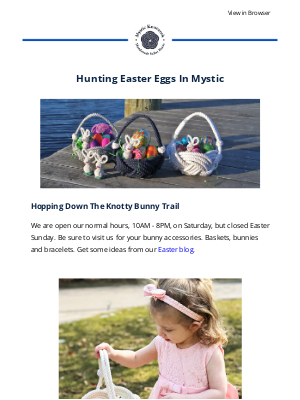 Mystic Knotwork - Easter In Mystic, Egg Hunts, Brunch, Spring Stroll