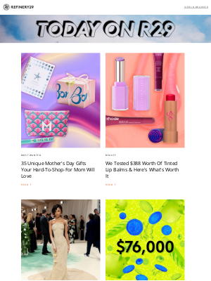 Refinery29 - 35 unique Mother's Day gifts your hard-to-shop-for mom will LOVE