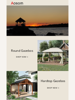 Aosom - Upgrade Your Outdoors – Shop Top Gazebo Picks!