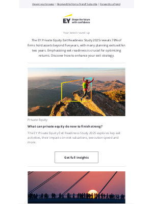 EY - EY Private Equity Exit Readiness Study 2025, integrity strategy and more