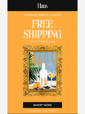 Haus - Free Shipping on ALL Orders