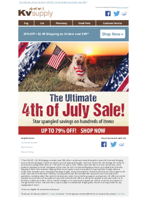 KV Supply - Uncle Sam Says Keep Selling! 25% Off + $3 Shipping