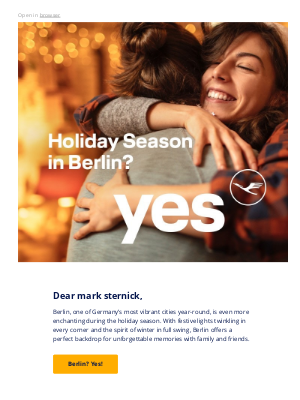 Lufthansa - Holiday Magic: Celebrating what matters most ⛄❄️