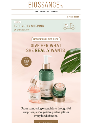 BIOSSANCE - Gift in time 💝 35% off & free 2-day shipping