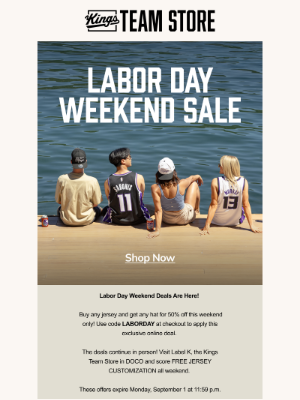 Sacramento Kings - 🔥...Labor Day Deals Just Dropped!