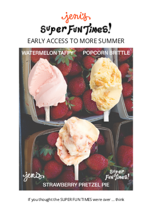 Jeni's Splendid Ice Creams - MORE summer flavors are here!!!