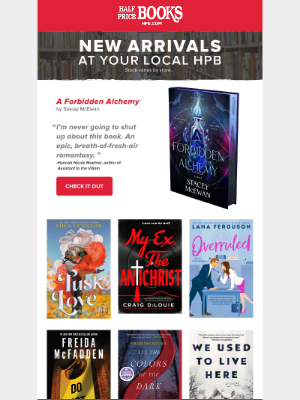 Half Price Books - Just Arrived: An Epic Romantasy You’ll Devour