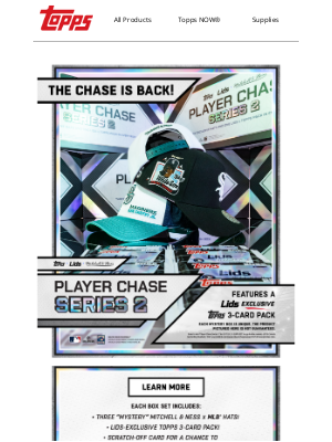 The Topps Company - Topps Player Chase Series 2 is live at Fanatics Fest — coming soon in-store & online!