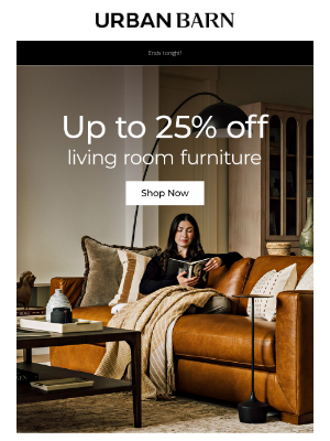 Urban Barn (Canada) - Cozy savings, gone tonight
