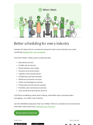 When I Work - Join others in your industry