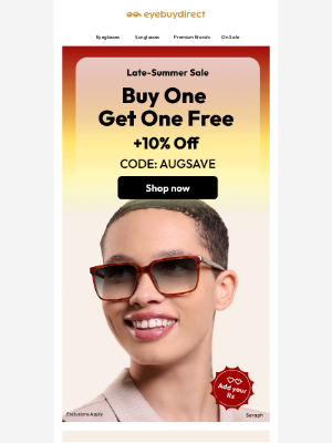 EyeBuyDirect - Tonya, don’t miss this sale ✨🎯
