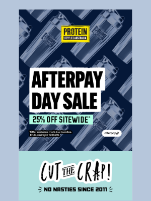 Protein Supplies (Australia) - 25% OFF SITEWIDE 🫨