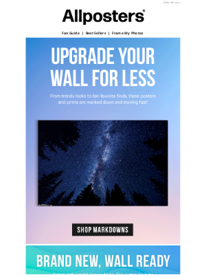 AllPosters - Start Your Weekend with a Wall Glow-Up