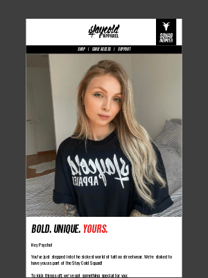 Stay Cold Apparel - Welcome to the Daring World of Stay Cold Apparel!