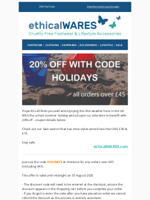 ethicalwares - 20% Discount - Shop NOW