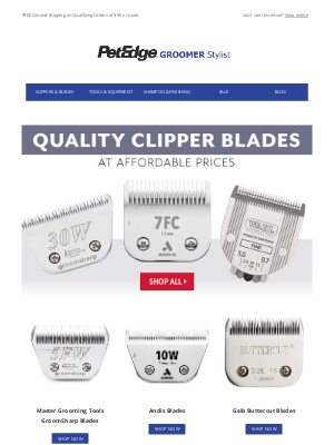 PetEdge - Professional Blades For Superior Results