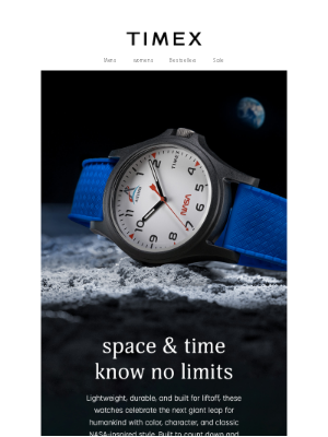 Timex - NASA-Inspired Watches | Ready For Launch 🌎