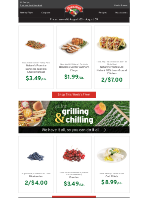 Hannaford Supermarkets - Carolyn, your weekly Hannaford flyer has arrived