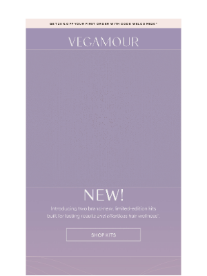 VEGAMOUR - NEW! Open the door to lasting hair wellness® ✨