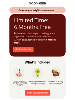 6. months. free.