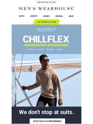 Men's Wearhouse - New performance hoodies are here