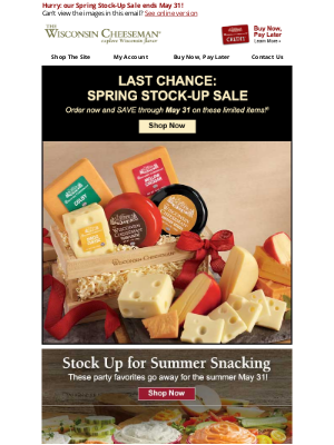 Wisconsin Cheeseman - Last Chance for Your Favorite Cheeses and More