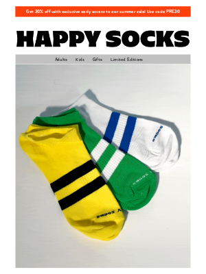 Happy Socks - Spring Styles Are Here