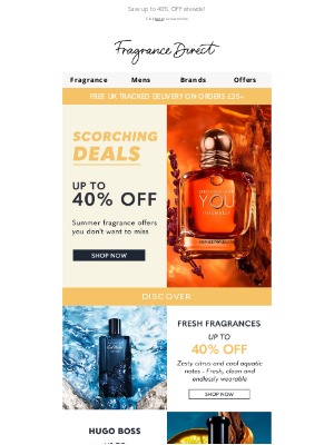 Fragrance Direct(United Kingdom) - Hot Deals Not to be Missed 🔥