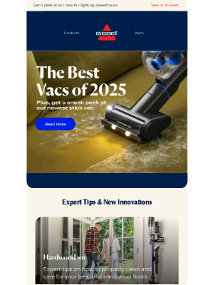 BISSELL - And the Best Stick Vac of 2025 is…