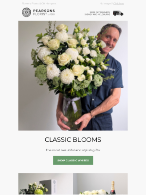 Pearsons Florist (Australia) - 💚 LOVE Classic Blooms!