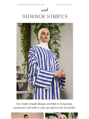 Aab - New In: Summer Stripes