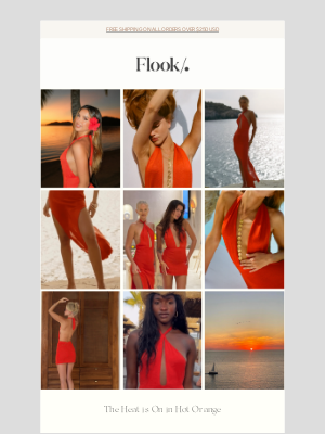 Flook The Label - Colour Crush: Hot Orange
